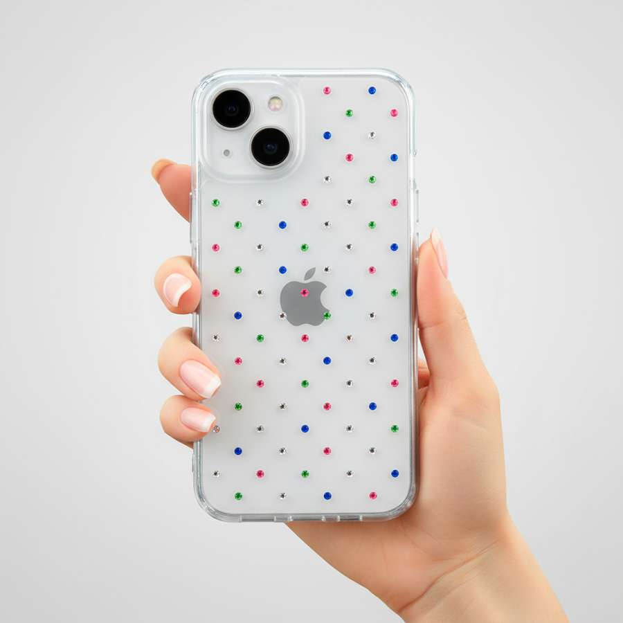 Capa Brilhantes Multicor para iPhone 13 Mini