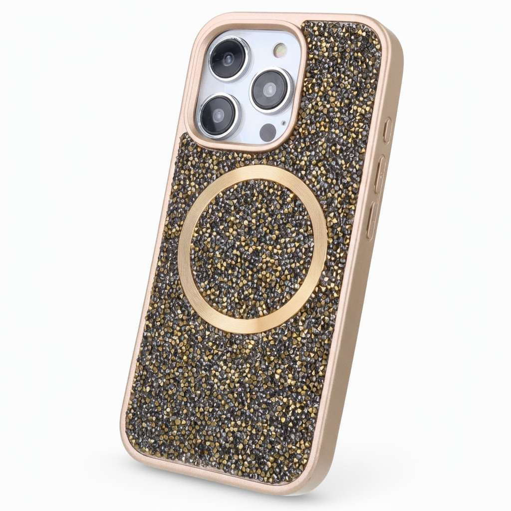 Capa Brilho compatível com MagSafe para iPhone 15 Pro Max