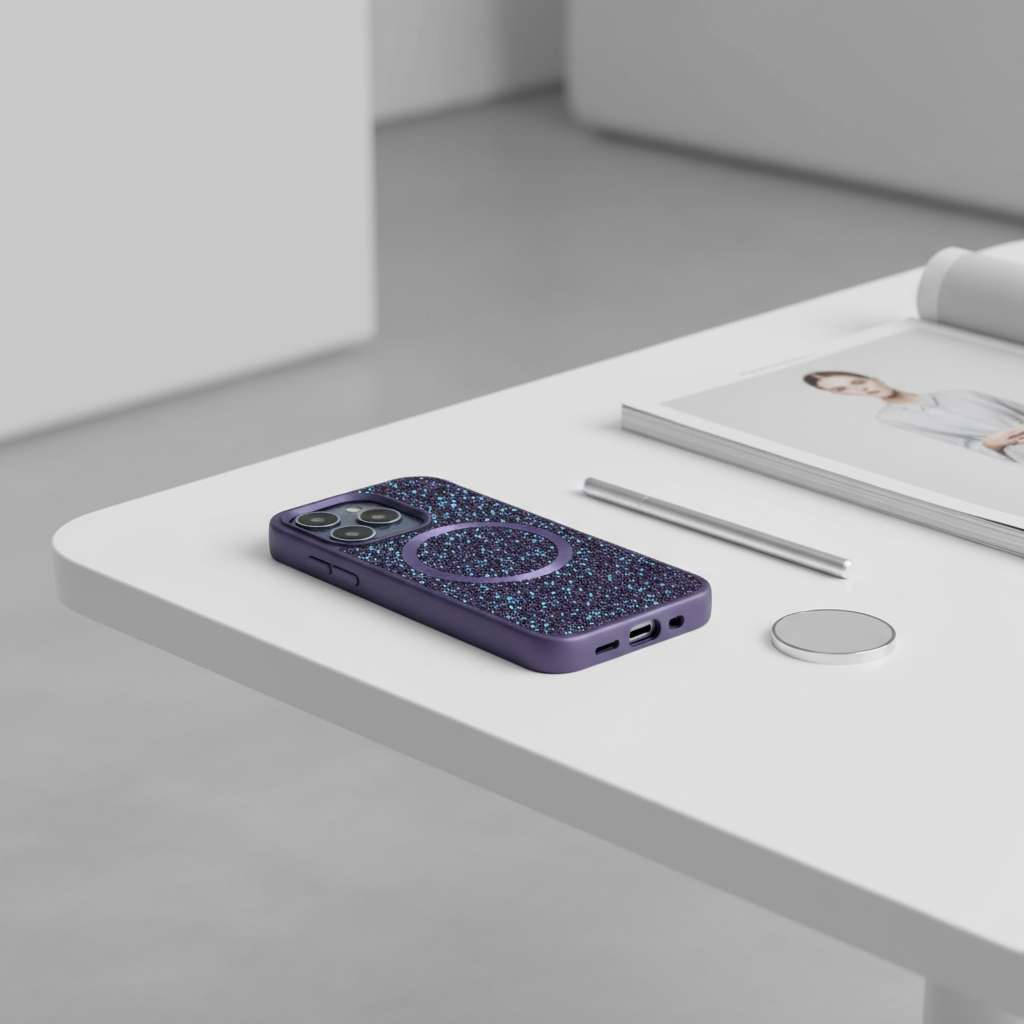 Capa Brilho compatível com MagSafe para iPhone 12