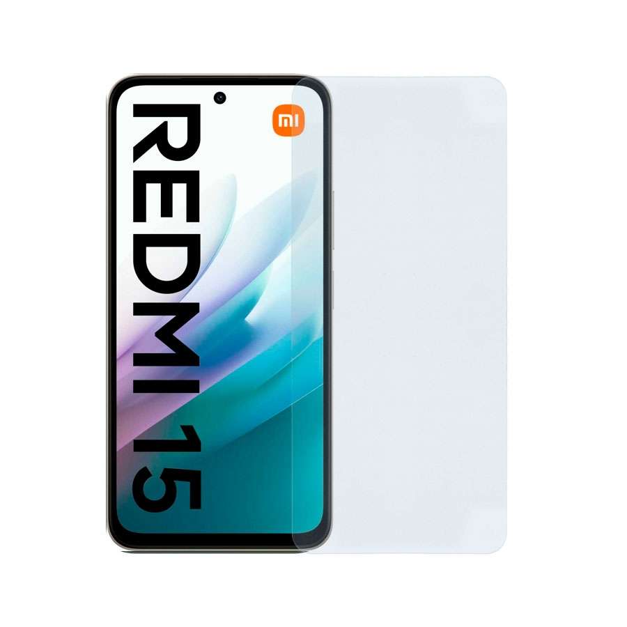Vidro Temperado Transparente para Xiaomi Redmi 15