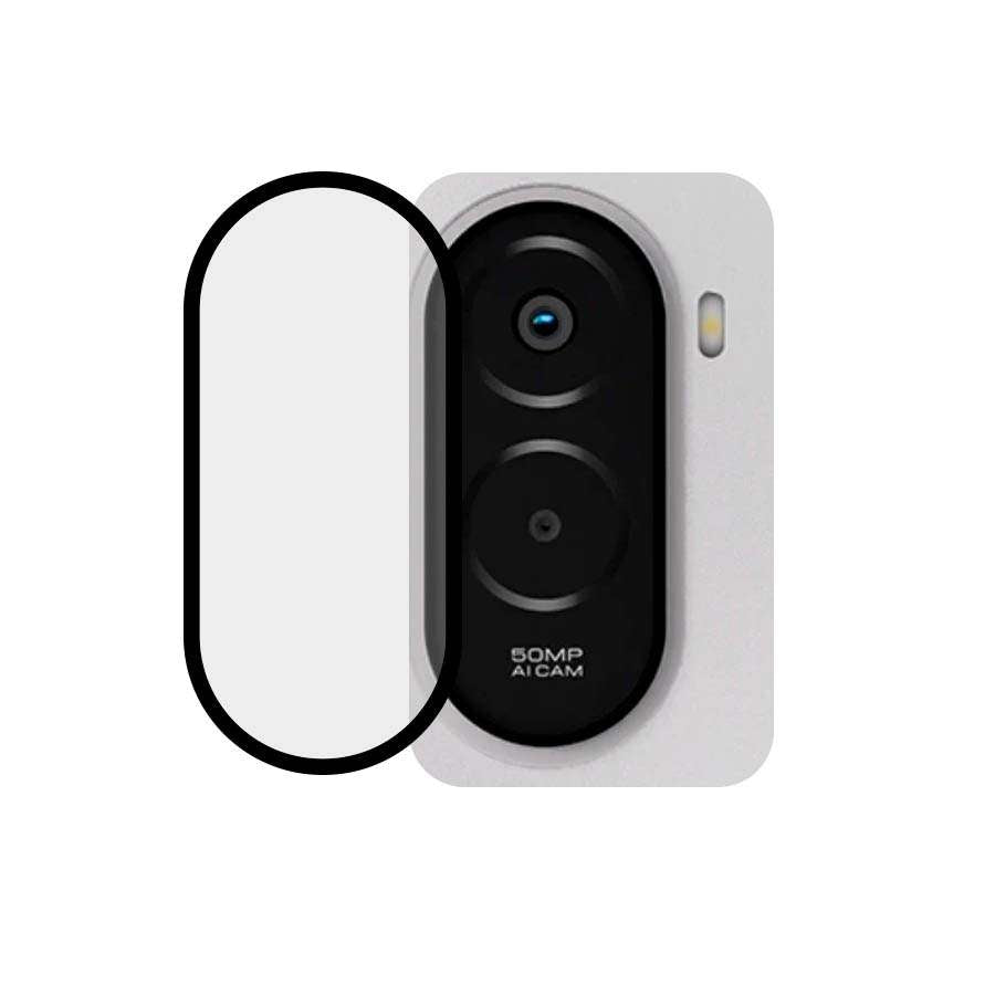 Protetor de Câmara Metalizado para Xiaomi Poco M7 4G