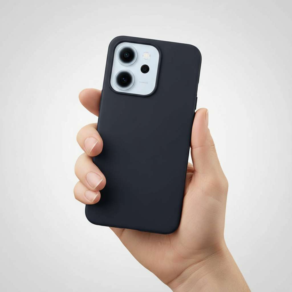 Capa Silicone Cor para Oppo Reno 14FS