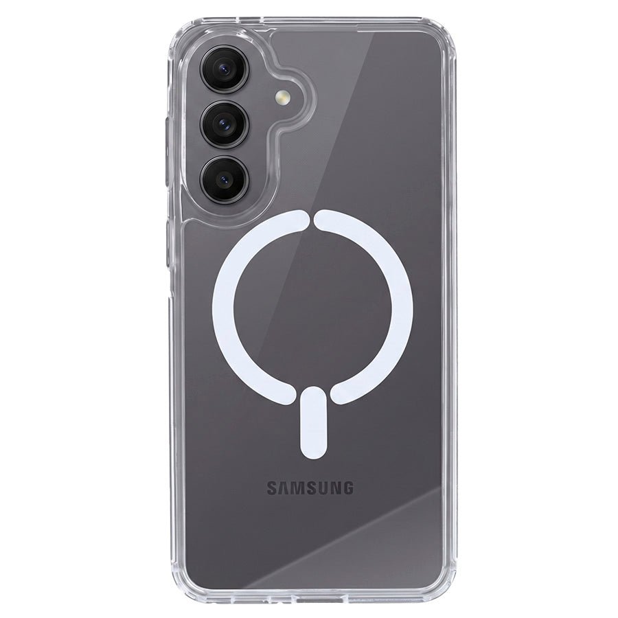 Funda Transparente Logo Compatible con Magsafe para Samsung Galaxy A57