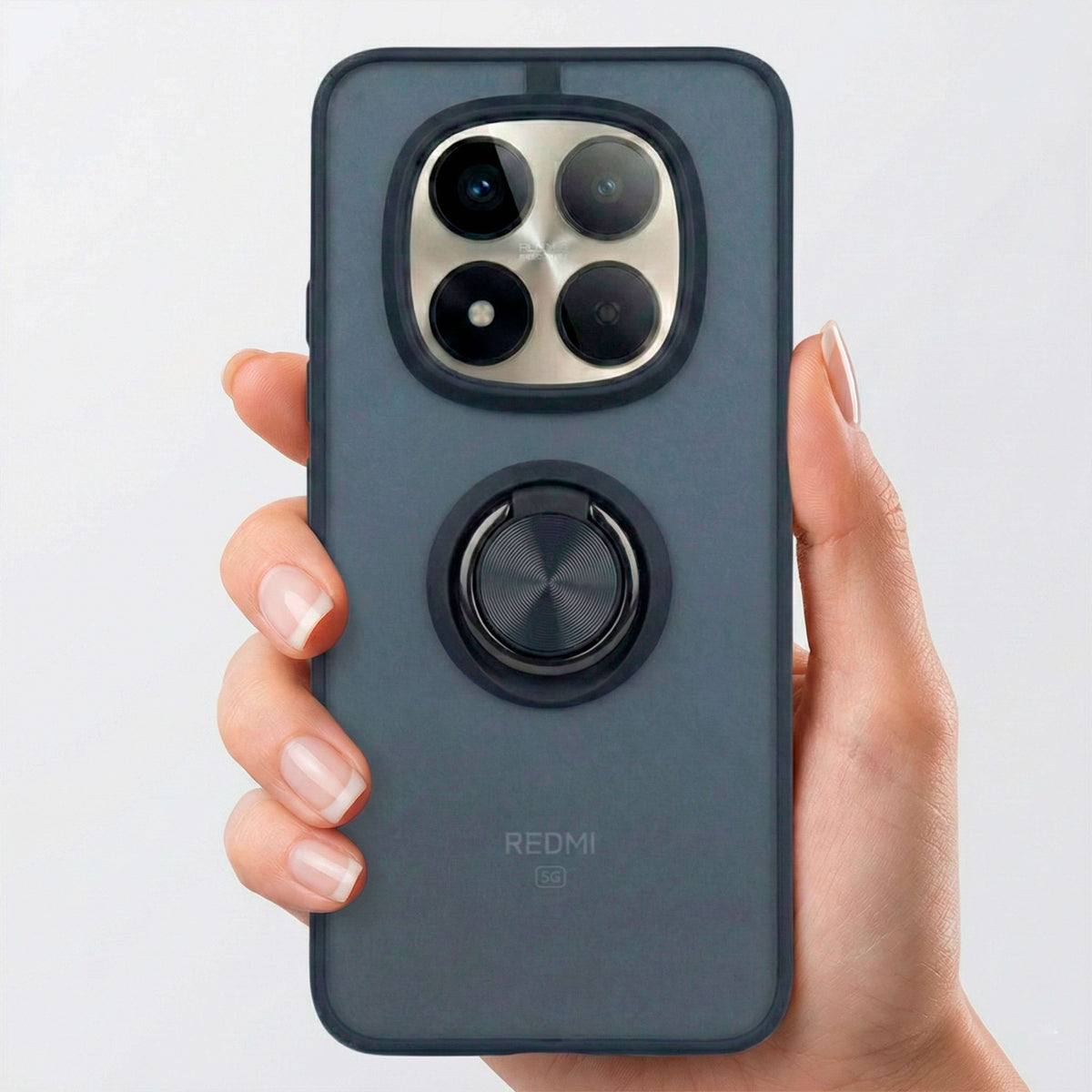 Funda Acrílica con Anillo para Xiaomi Redmi Note 15 Pro +