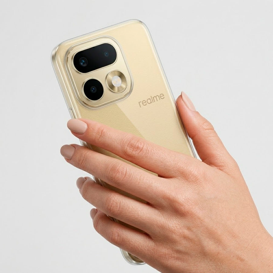 Funda Silicona Transparente para Realme 16 Pro +