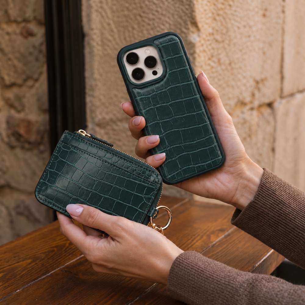 Porta-moedas - Crocodilo
