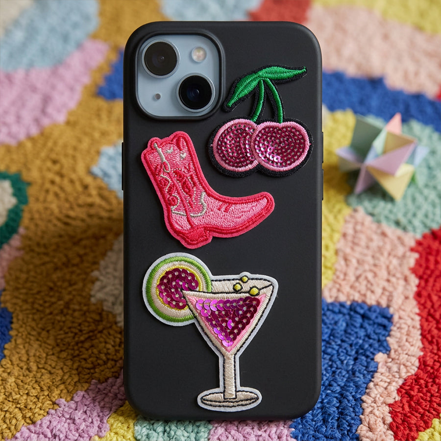 Sticker Customize - Pink Cherries