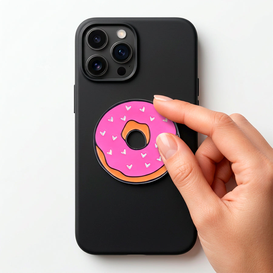 Sticker Customize - Pink Donut
