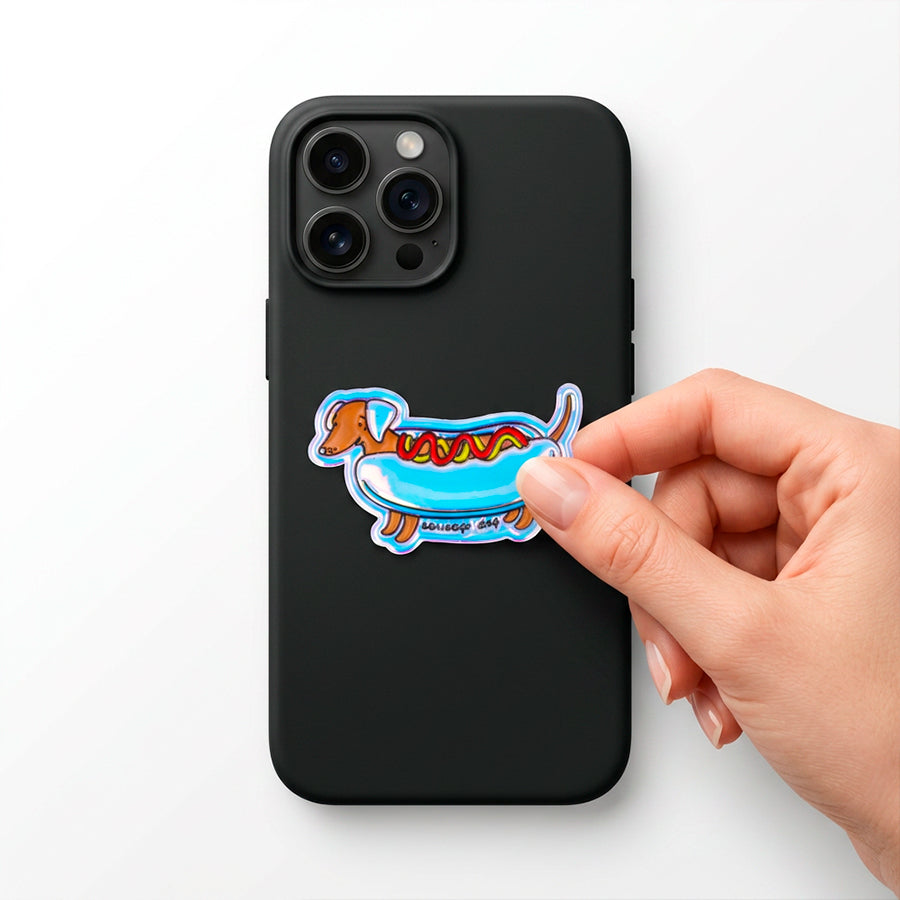 Sticker Customize - Hot Dog
