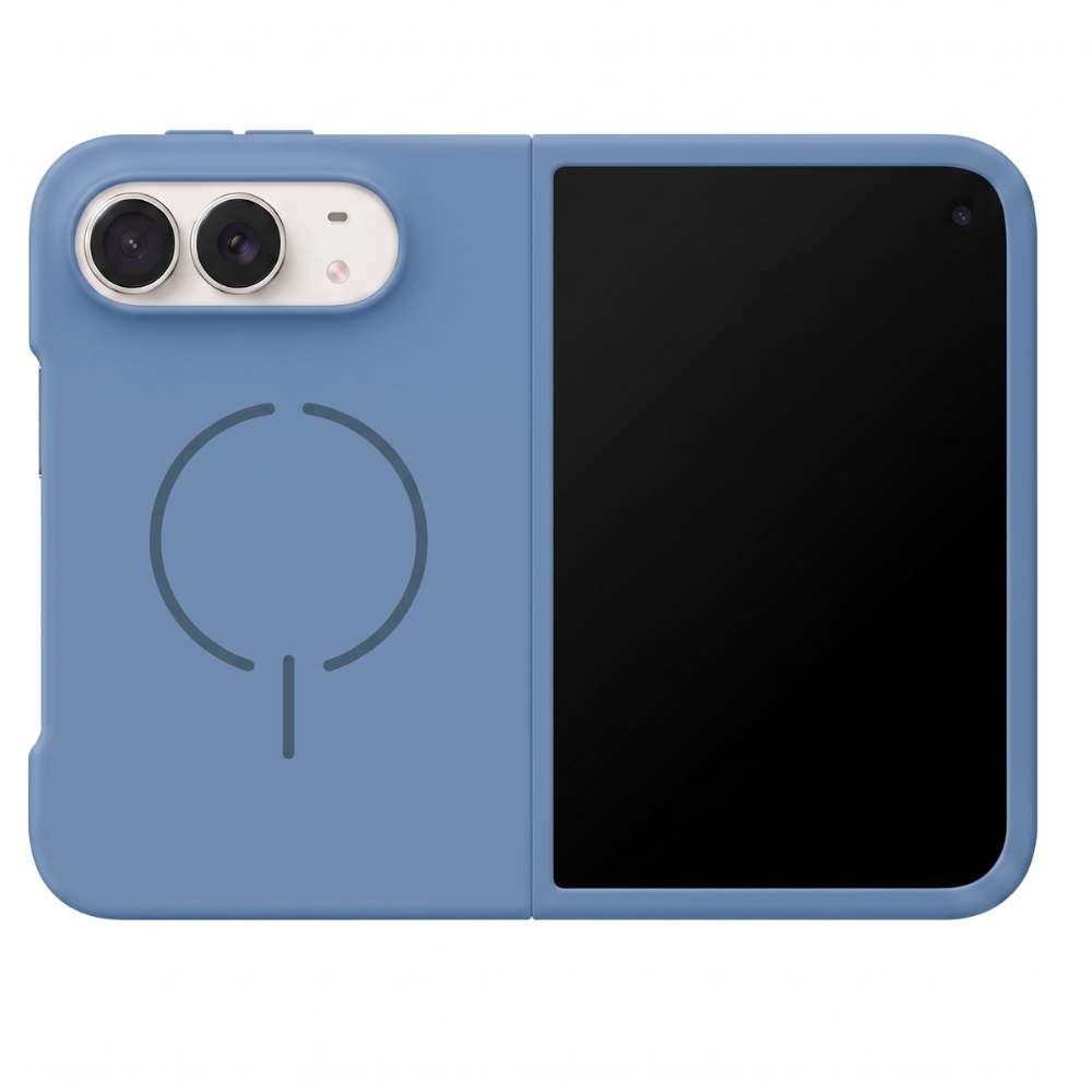 Funda Ultra Suave compatible con MagSafe para iPhone Duo en color Azul marino