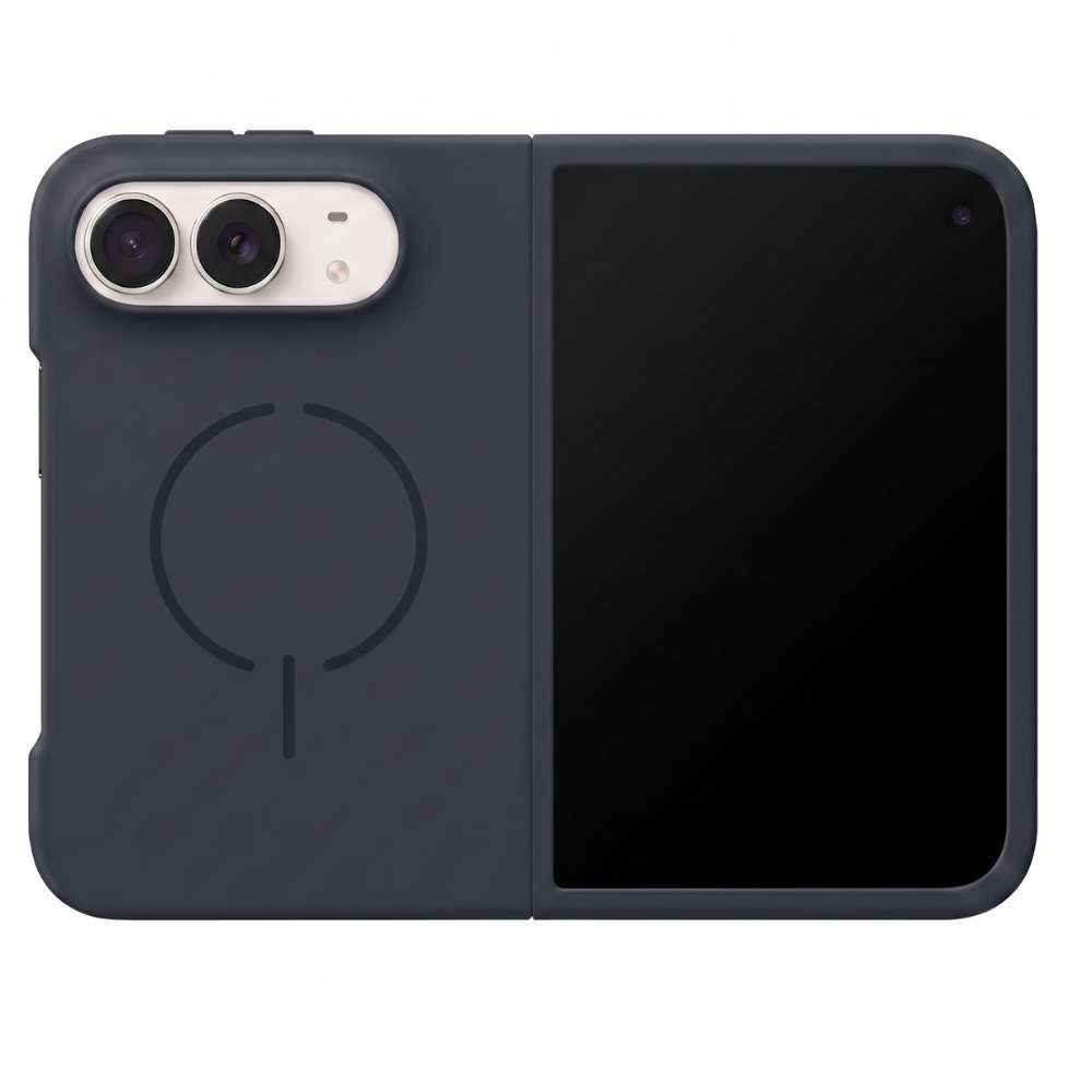 Funda Ultra Suave compatible con MagSafe para iPhone Duo en color Negro