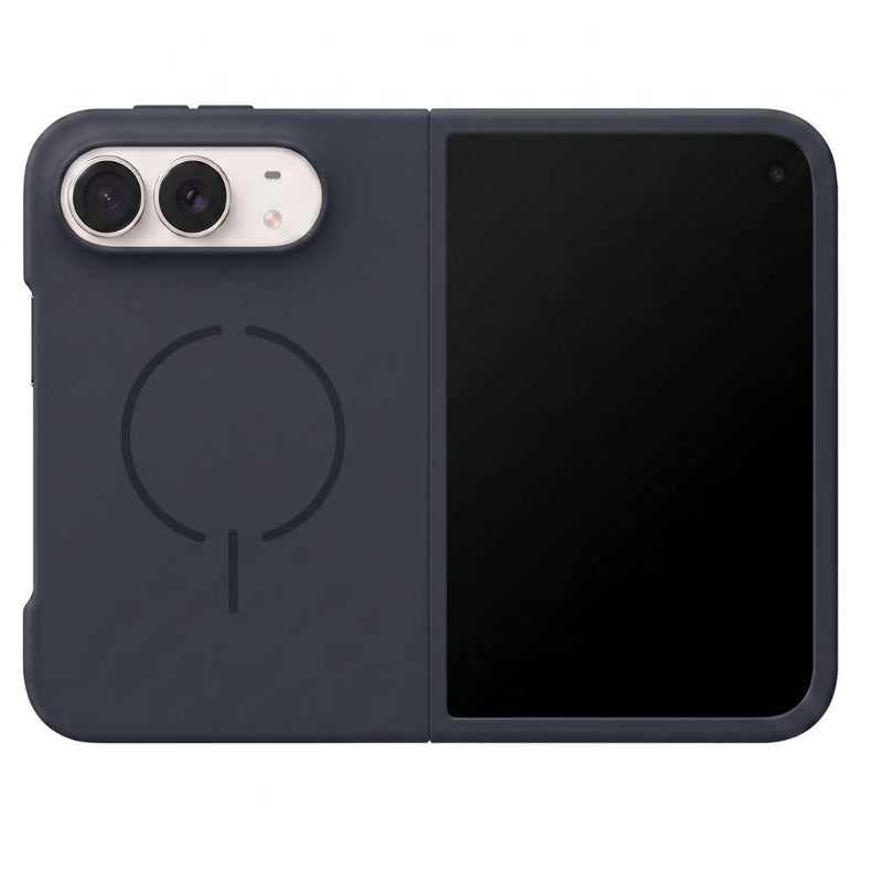 Funda Ultra Suave compatible con MagSafe para iPhone Duo en color Negro