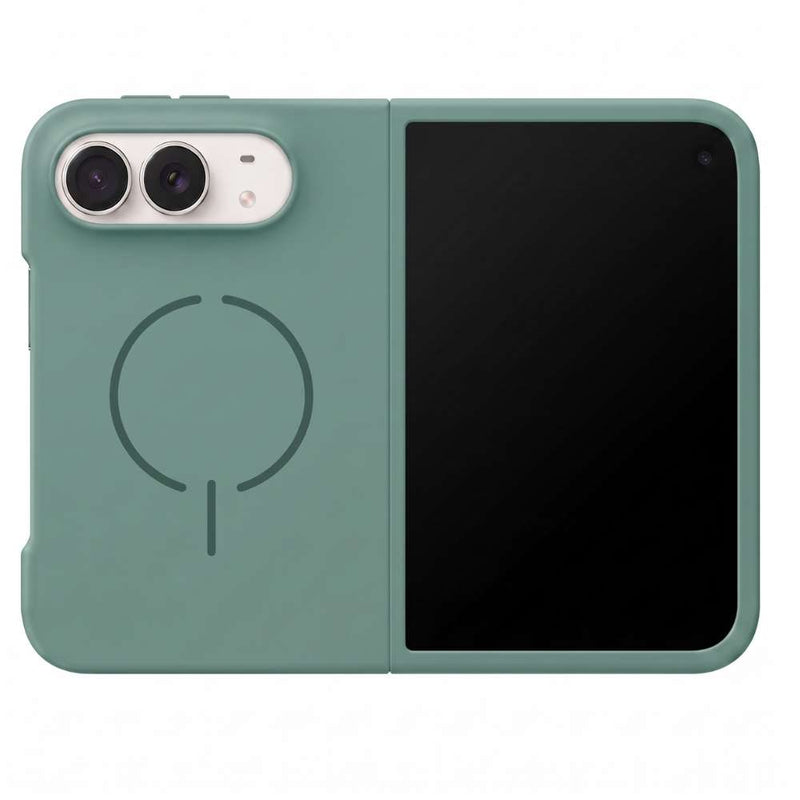 Funda Ultra Suave compatible con MagSafe para iPhone Duo en color Verde