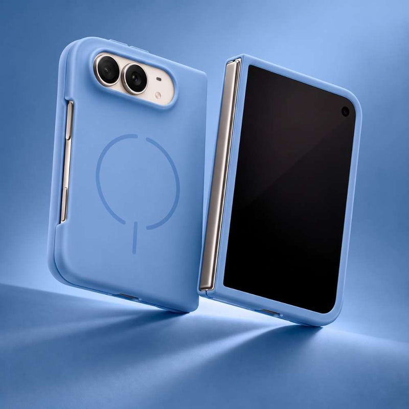 Funda Ultra Suave compatible con MagSafe para iPhone Duo en color Sky blue, vista 4 de 5