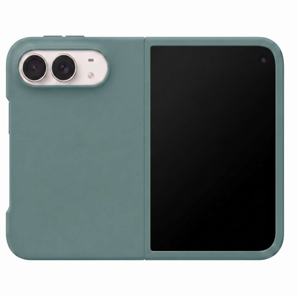 Funda Ultra Suave de microfibra para iPhone Duo en color Verde camuflaje
