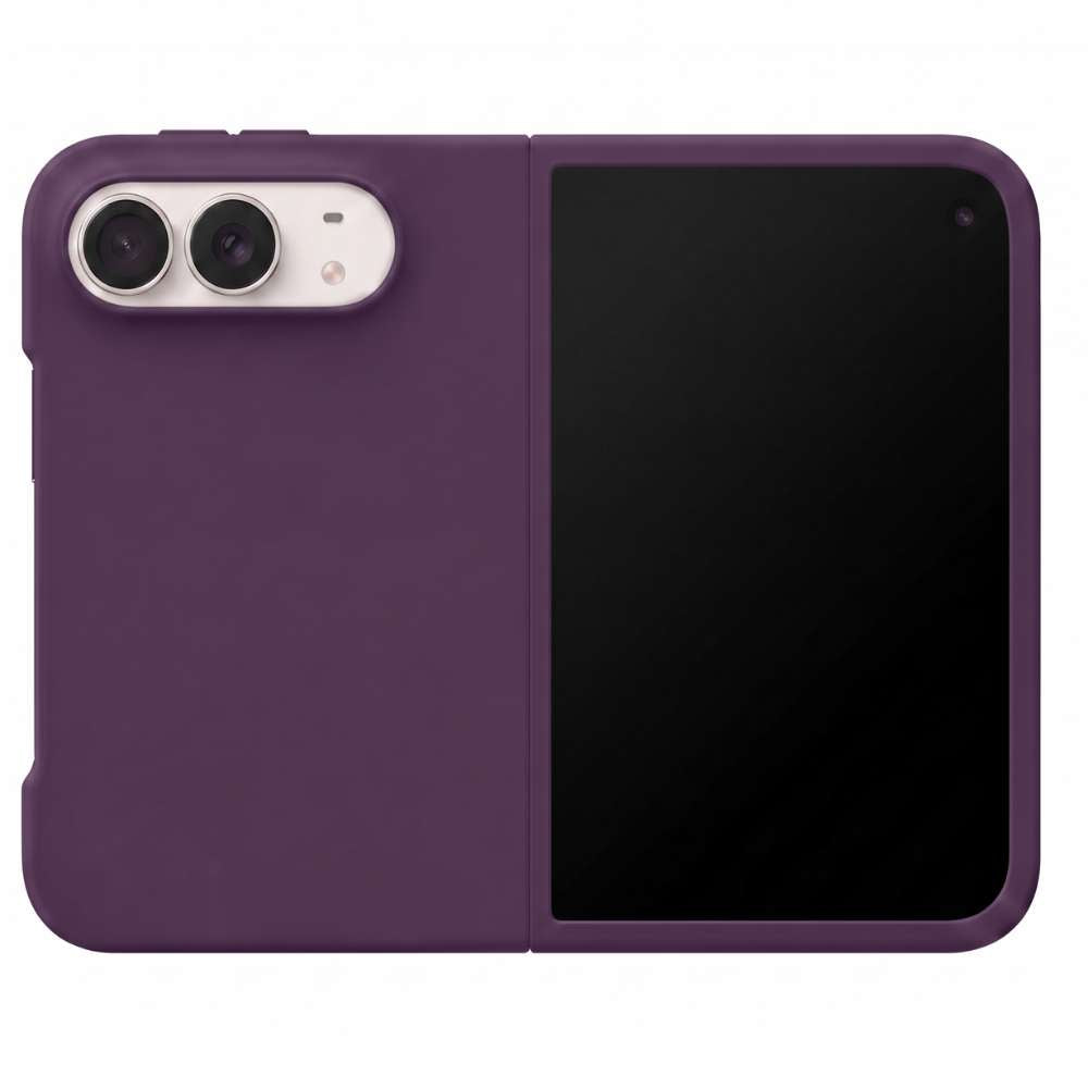 Funda Ultra Suave de microfibra para iPhone Duo en color Dark cherry