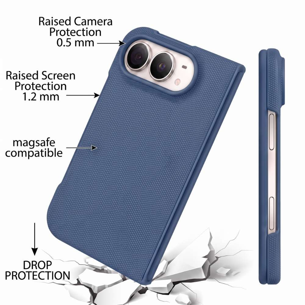 Funda Trenzada Magbattery para iPhone Duo en color Azul oscuro, vista 5 de 5