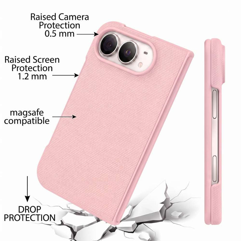 Funda Trenzada Magbattery para iPhone Duo en color Rosa, vista 5 de 5