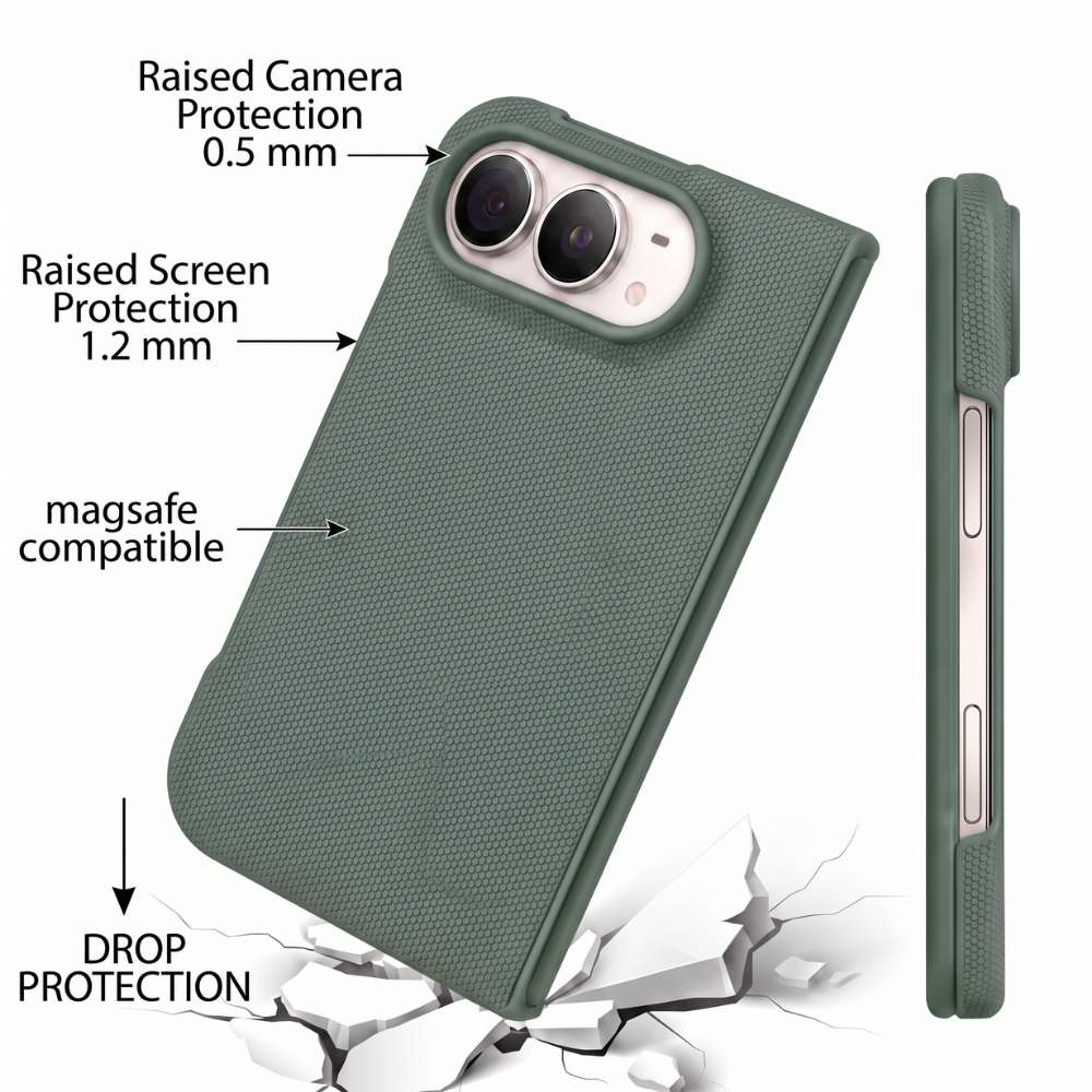 Funda Trenzada Magbattery para iPhone Duo en color Verde, vista 5 de 5