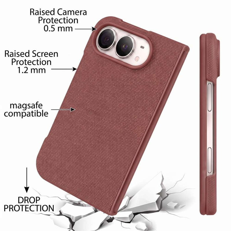 Funda Trenzada Magbattery para iPhone Duo en color Marron, vista 5 de 5