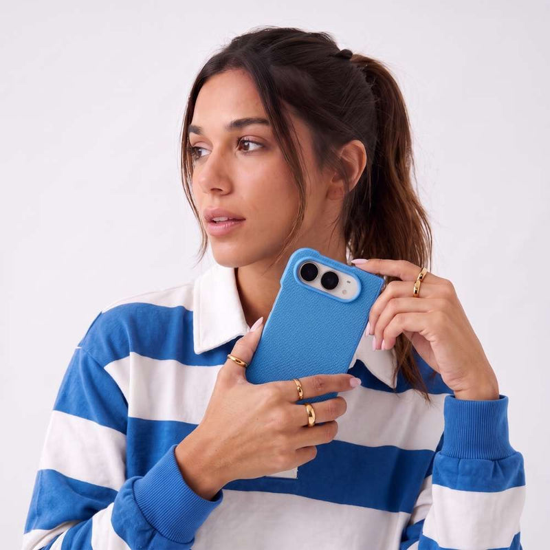 Funda Trenzada Magbattery para iPhone Duo en color Sky blue, vista 2 de 4