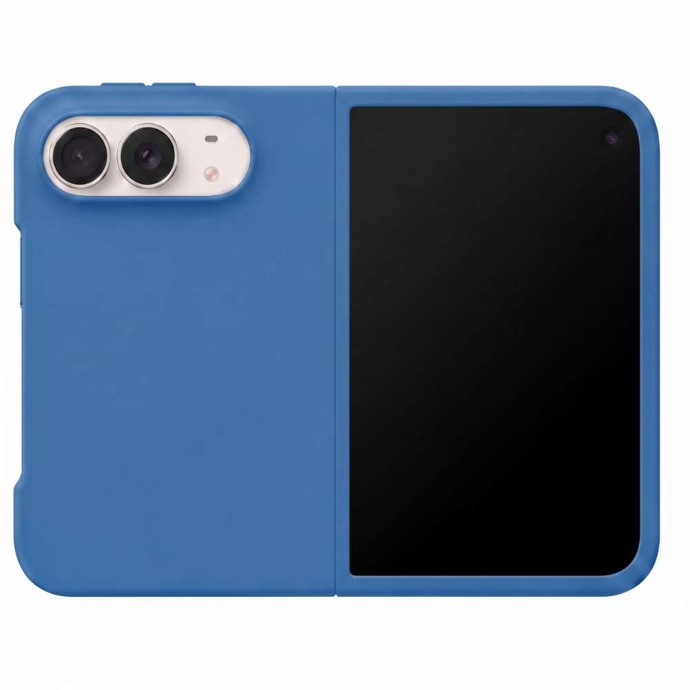 Funda Ultra Suave de microfibra para iPhone Duo en color Azul oscuro