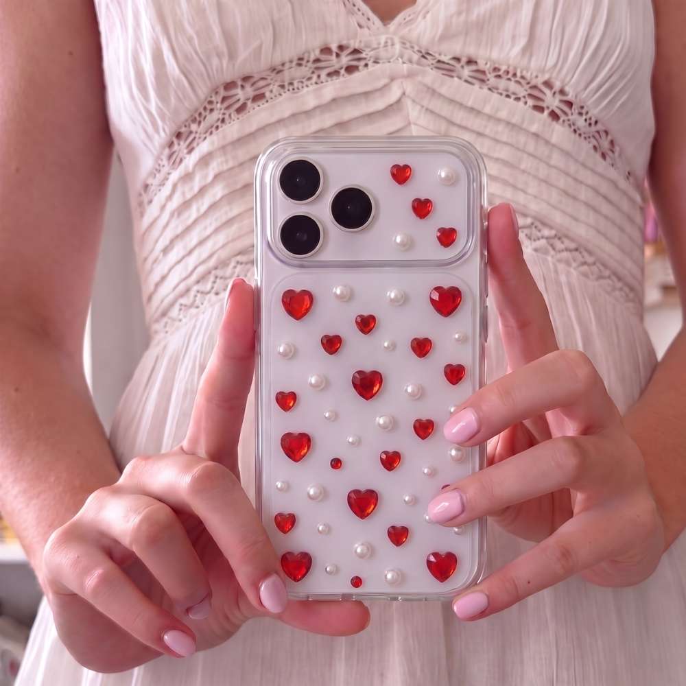 Stickers Gemas XL - Corazones Rojos
