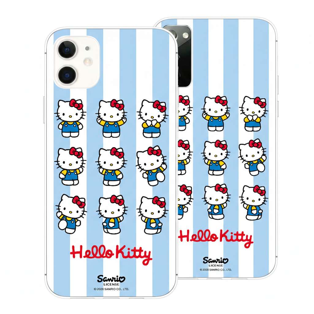 Funda oficial Hello Kitty azul para móvil - carcasa color azul