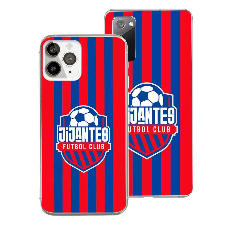 Capa Oficial Kings League - Jijantes Fundo Azul e Rojo