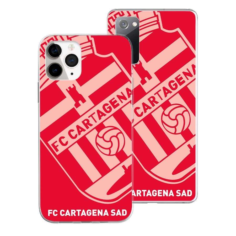 Capa Oficial FC Cartagena - Escudo em fondo rojo