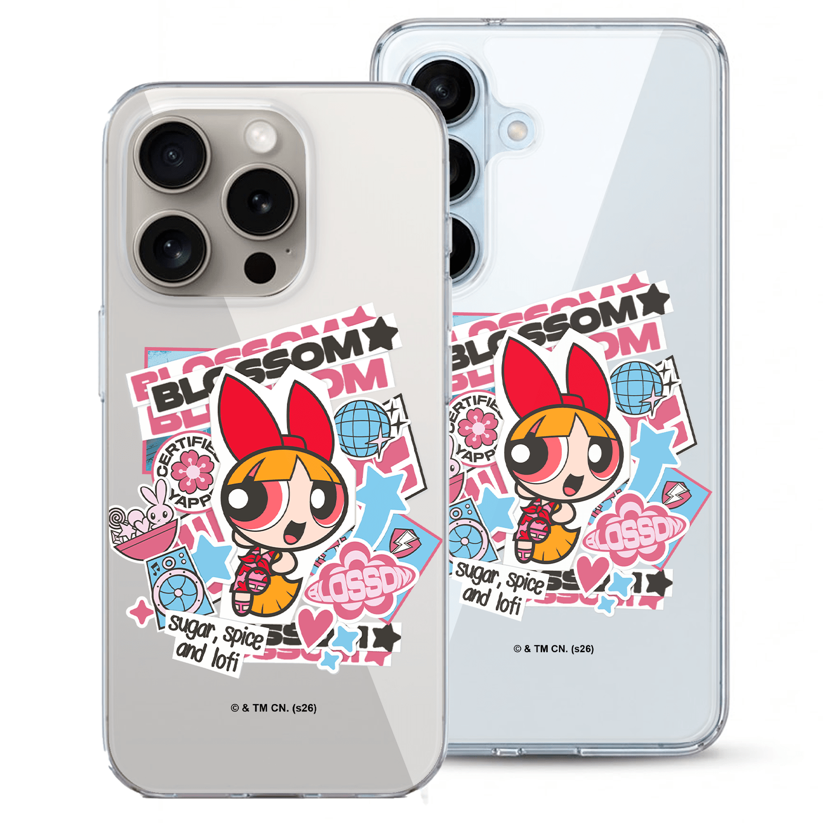 Funda Oficial Las Supernenas Pétalo (Blossom) Pack - Mockup en móvil