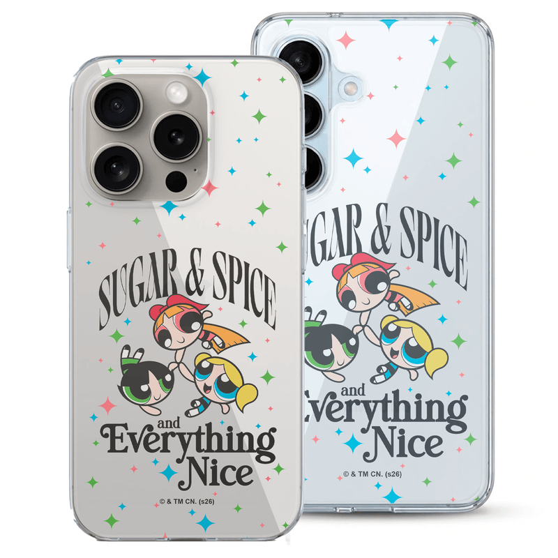 Funda Oficial Las Supernenas Sugar and Spice - Mockup en móvil