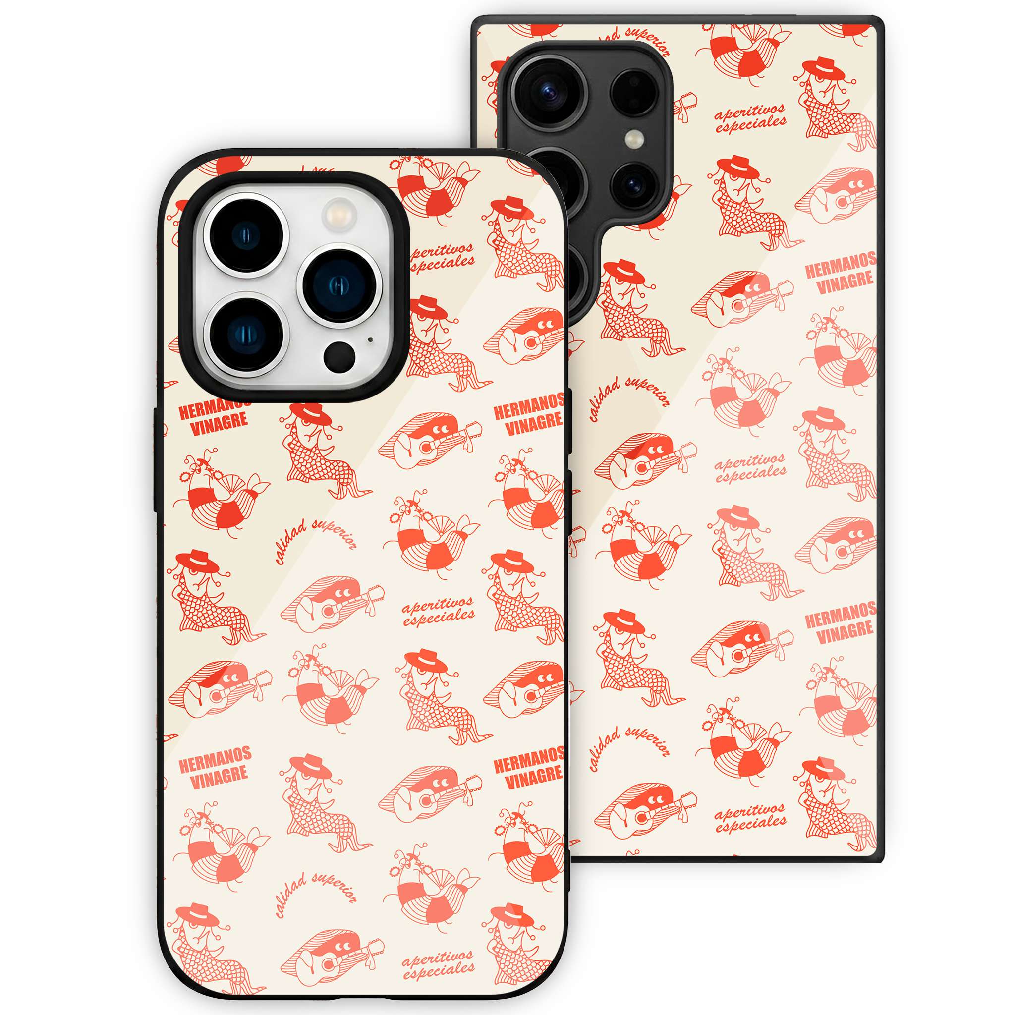 Funda oficial Hermanos Vinagre Escabeches en smartphone
