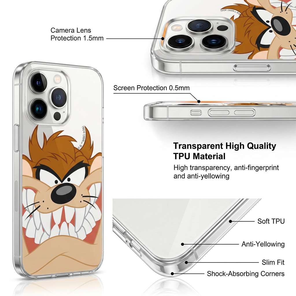 Capa Oficial Looney Tunes - Taz