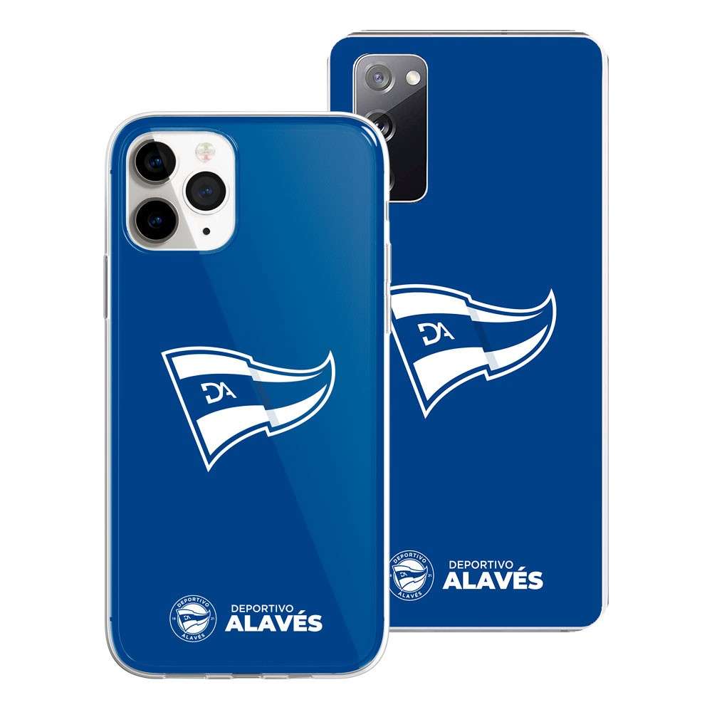 Capa Oficial Desportivo Alavés - Escudo Com Fundo Azul
