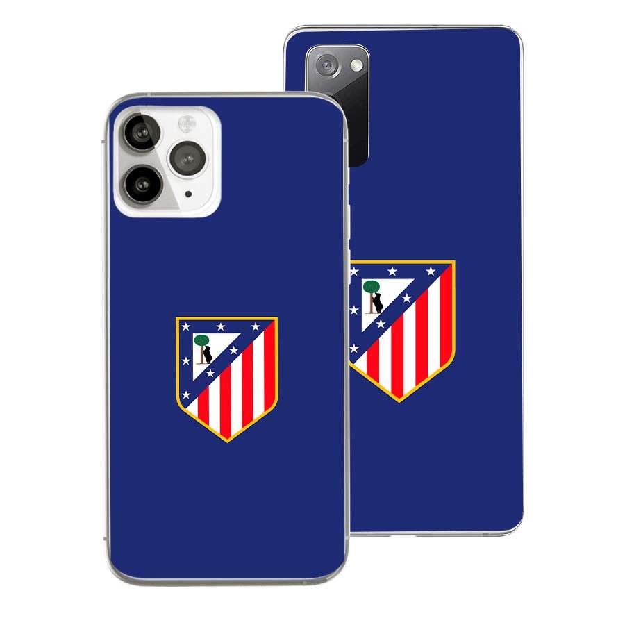 Capa Oficial Atlético De Madrid - Escudo fondo Azul