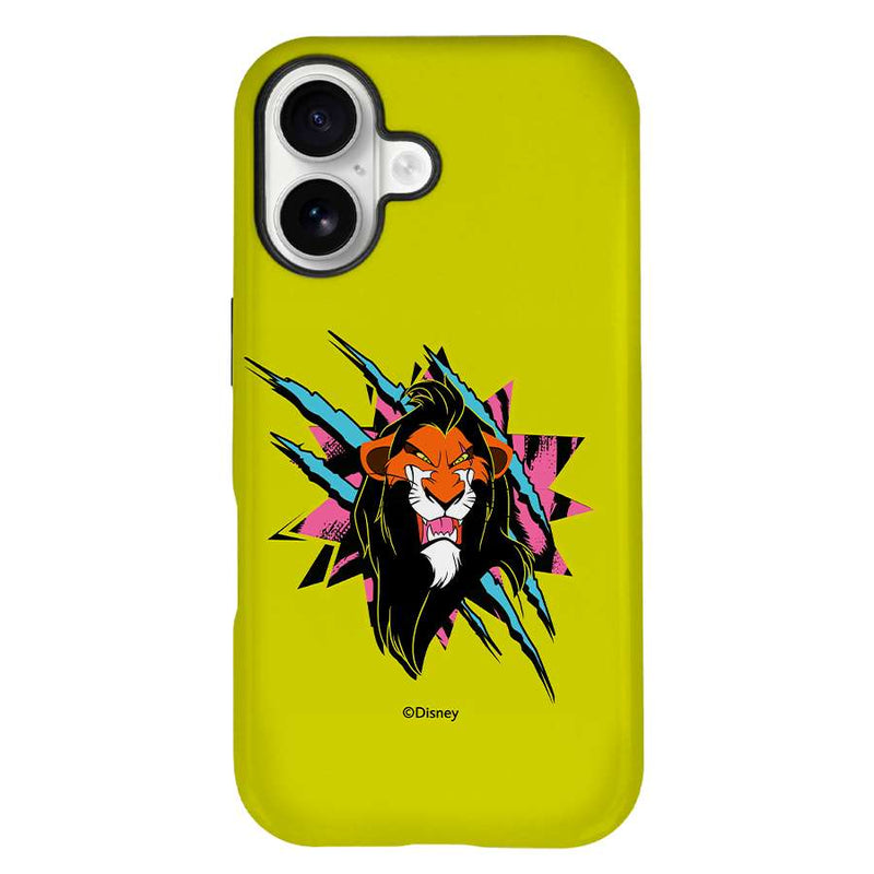 Funda tough El Rey León Scar detalle del diseño del villano Disney
