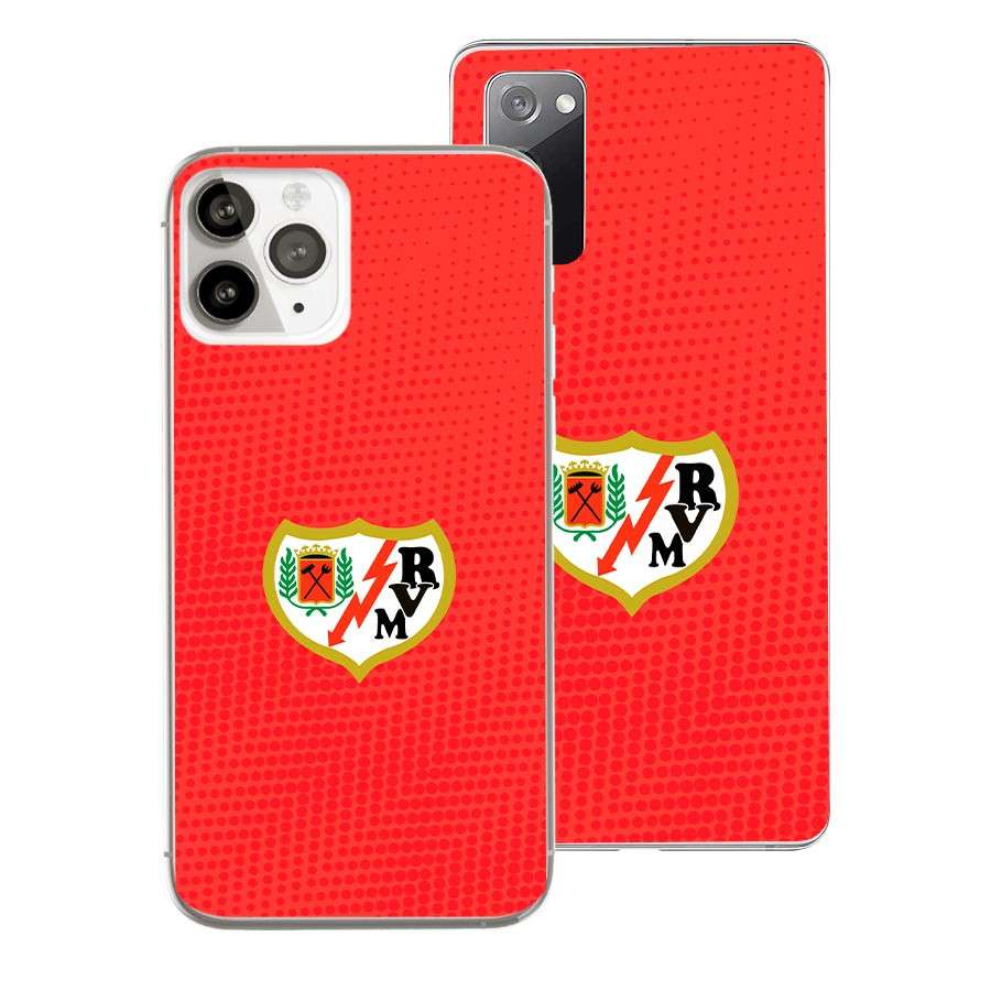 Capa Oficial Rayo Vallecano - Escudo Rojo Lunares